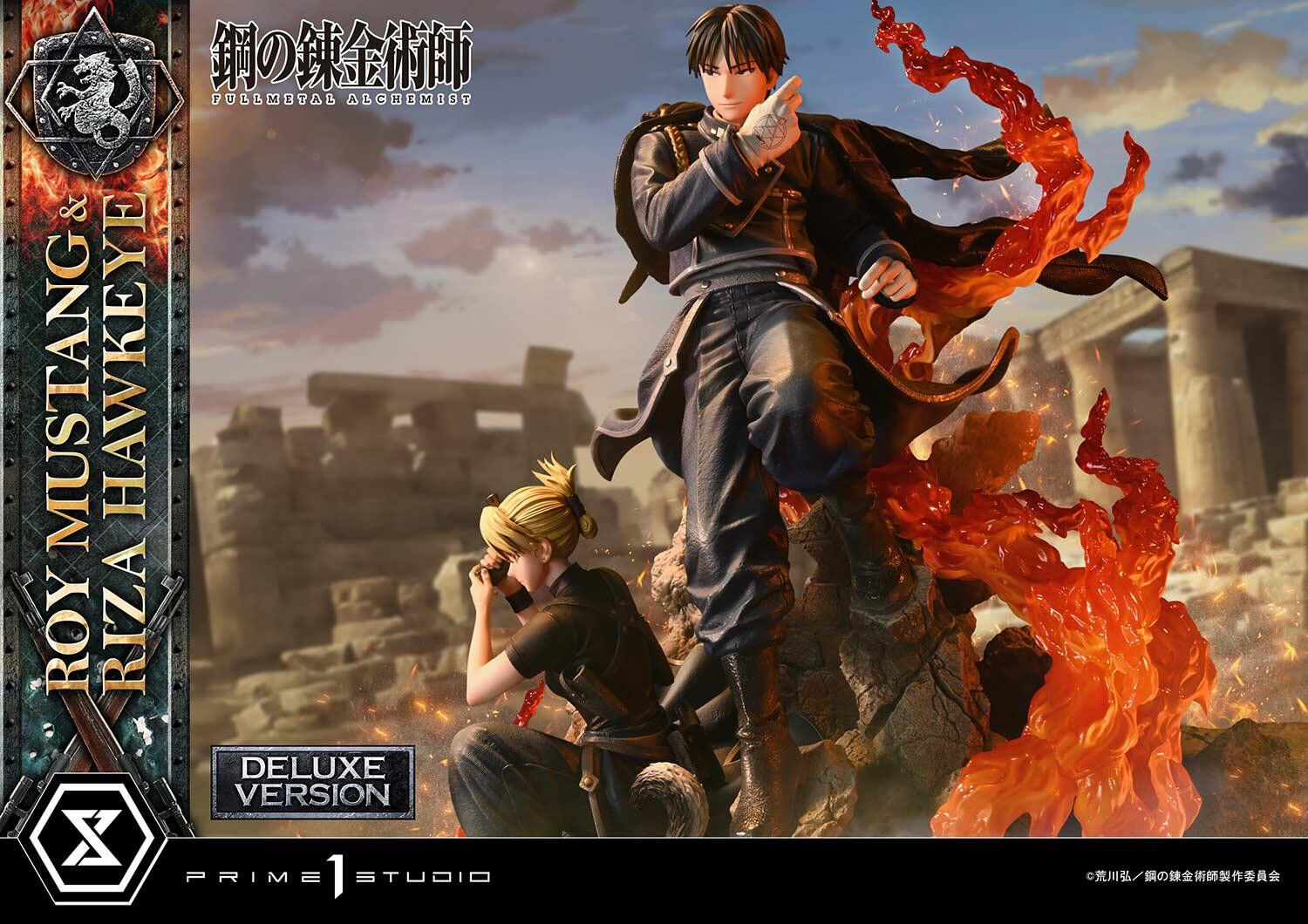 Hagane no Renkinjutsushi Fullmetal Alchemist - Black Hayate - Riza Hawkeye - Roy Mustang - Concept Masterline  (CMFMA-02DX) - 1/6 - DX Version (Prime 1 Studio) photo 48