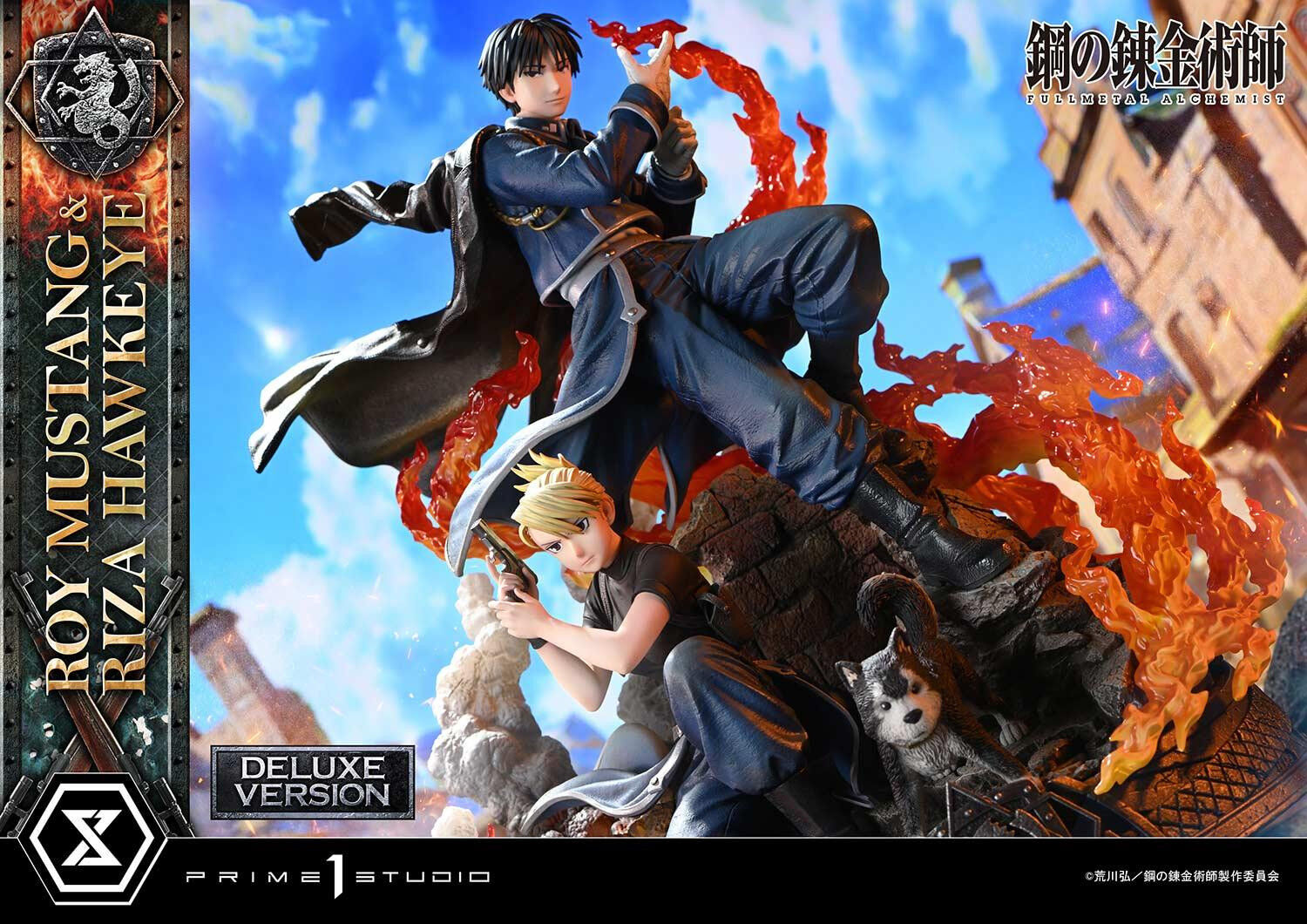 Hagane no Renkinjutsushi Fullmetal Alchemist - Black Hayate - Riza Hawkeye - Roy Mustang - Concept Masterline  (CMFMA-02DX) - 1/6 - DX Version (Prime 1 Studio) photo 49