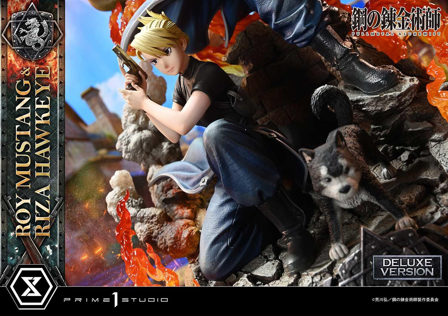 Hagane no Renkinjutsushi Fullmetal Alchemist - Black Hayate - Riza Hawkeye - Roy Mustang - Concept Masterline  (CMFMA-02DX) - 1/6 - DX Version (Prime 1 Studio) photo 50