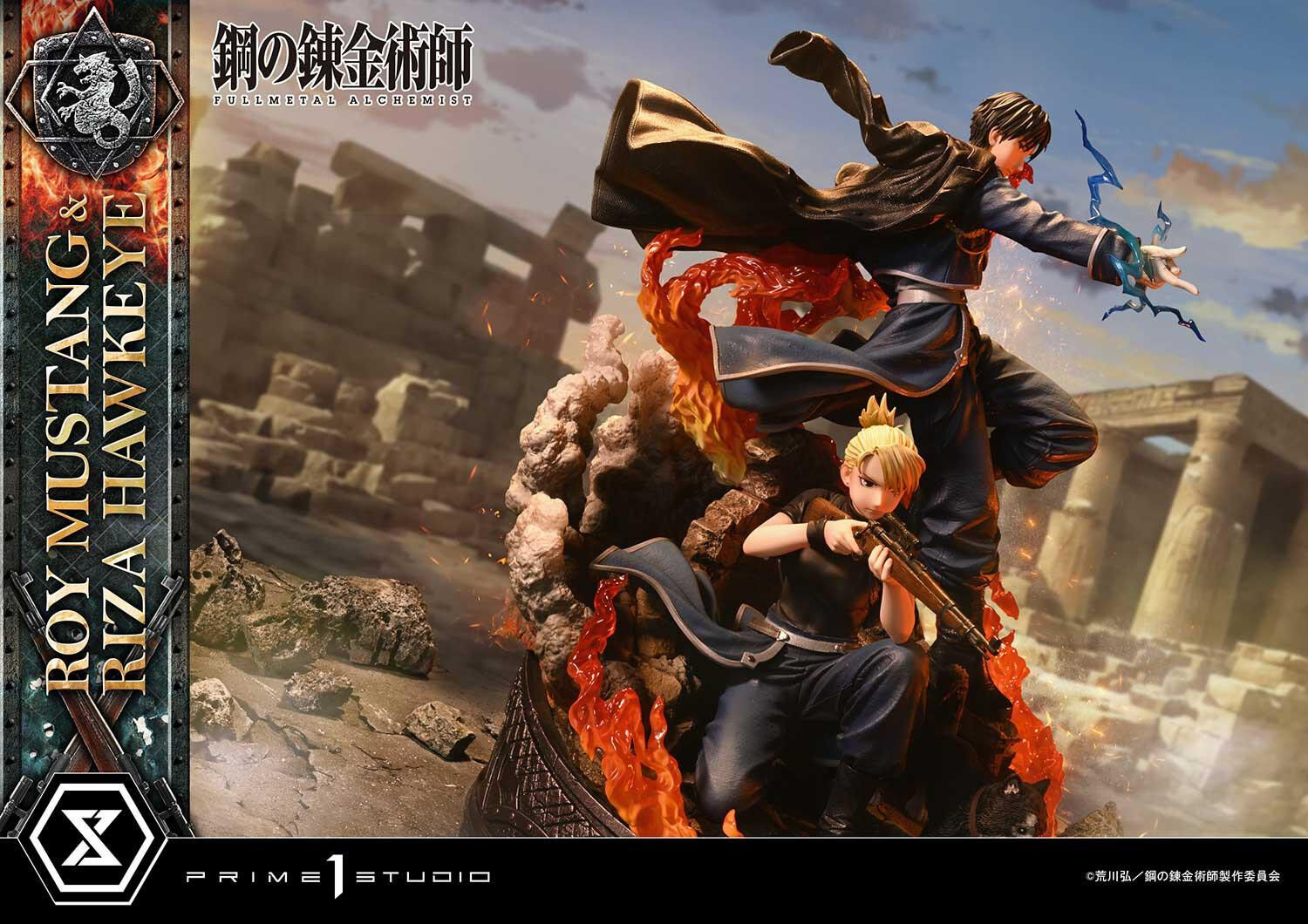 Hagane no Renkinjutsushi Fullmetal Alchemist - Black Hayate - Riza Hawkeye - Roy Mustang - Concept Masterline  (CMFMA-02DX) - 1/6 - DX Version (Prime 1 Studio) photo 56