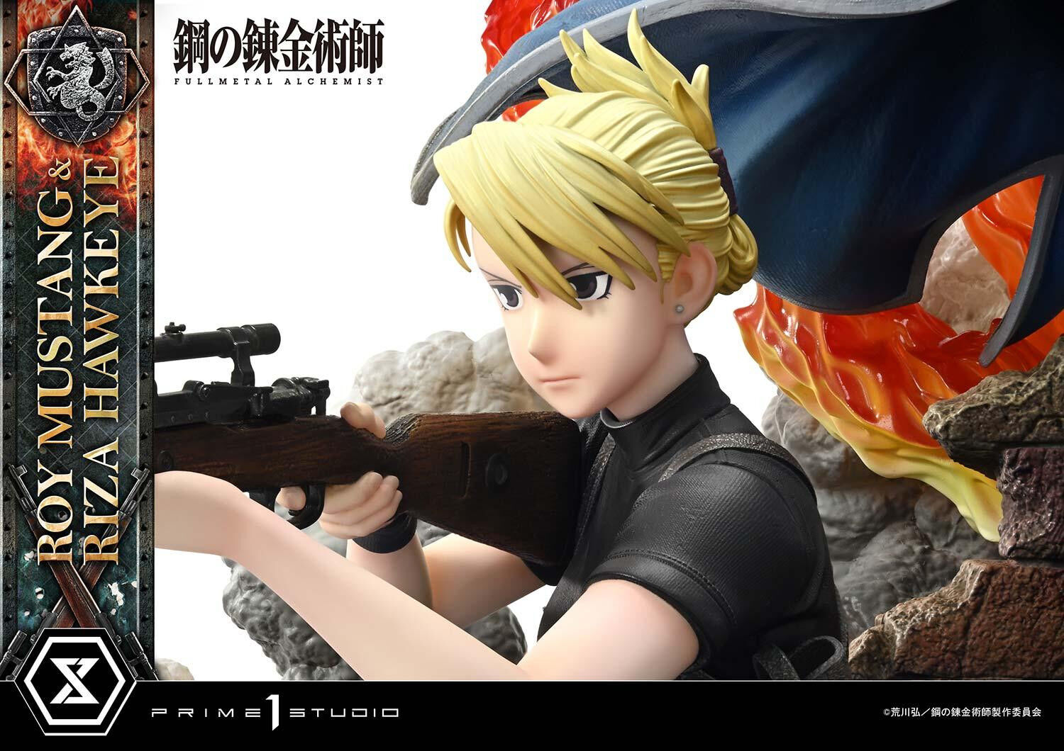 Hagane no Renkinjutsushi Fullmetal Alchemist - Black Hayate - Riza Hawkeye - Roy Mustang - Concept Masterline  (CMFMA-02DX) - 1/6 - DX Version (Prime 1 Studio) photo 65
