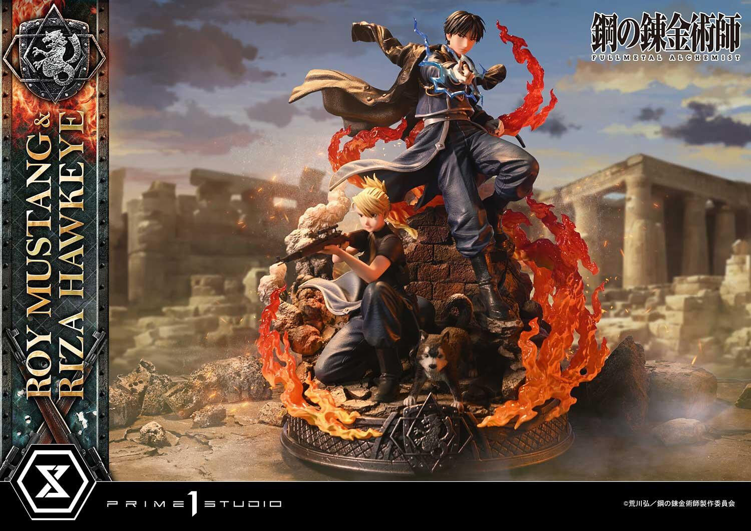 Hagane no Renkinjutsushi Fullmetal Alchemist - Black Hayate - Riza Hawkeye - Roy Mustang - Concept Masterline  (CMFMA-02DX) - 1/6 - DX Version (Prime 1 Studio) photo 75