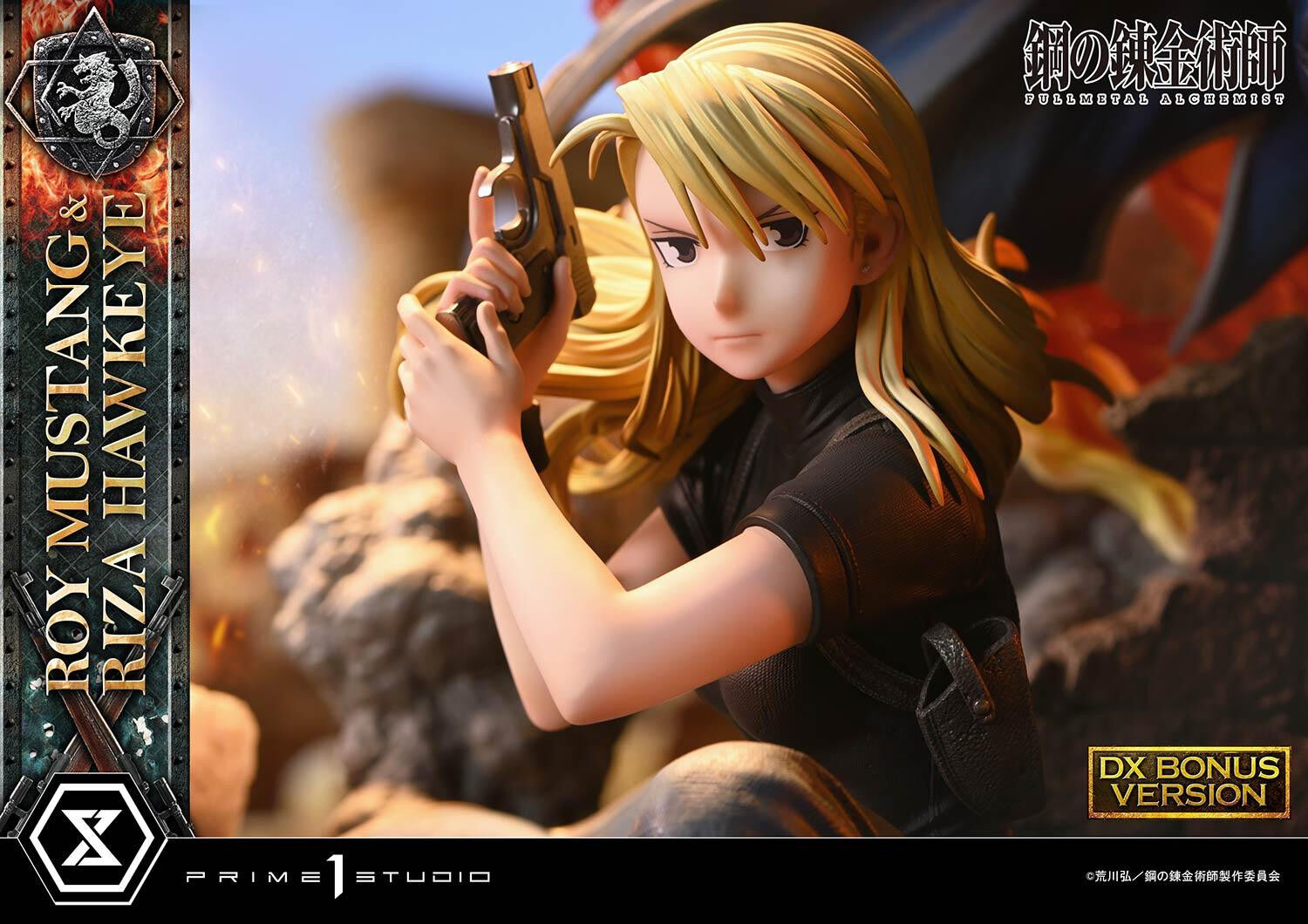 Hagane no Renkinjutsushi Fullmetal Alchemist - Black Hayate - Riza Hawkeye - Roy Mustang - Concept Masterline (CMFMA-02DXS) - 1/6 - DX Bonus Version (Prime 1 Studio)