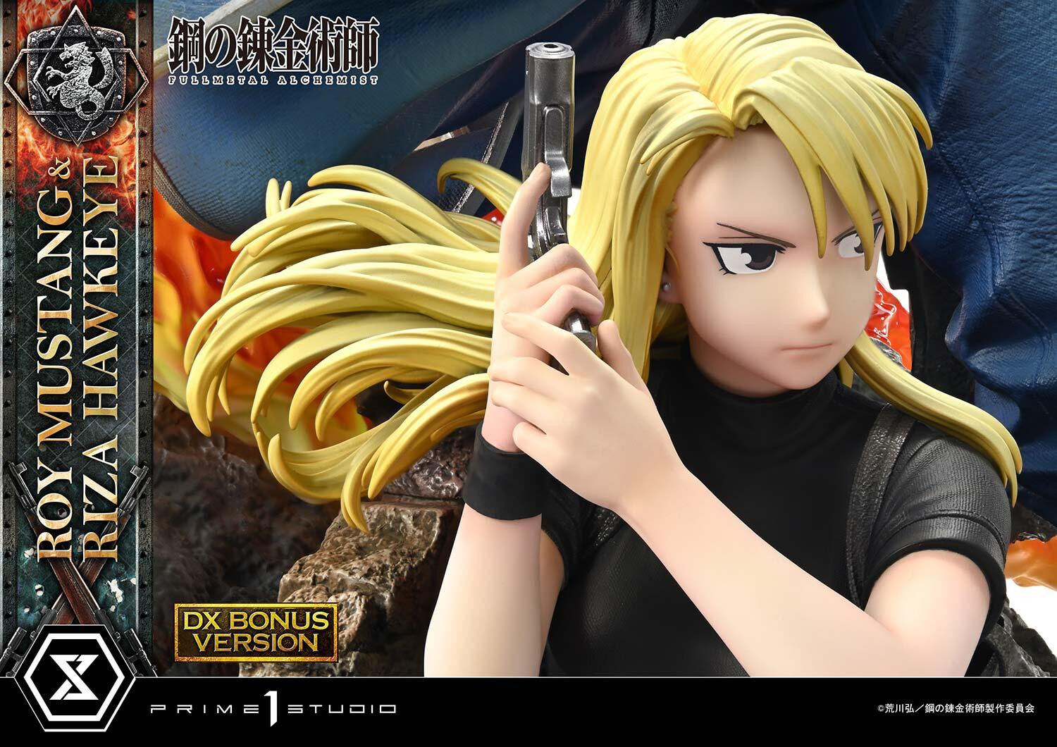 Hagane no Renkinjutsushi Fullmetal Alchemist - Black Hayate - Riza Hawkeye - Roy Mustang - Concept Masterline (CMFMA-02DXS) - 1/6 - DX Bonus Version (Prime 1 Studio) photo 4