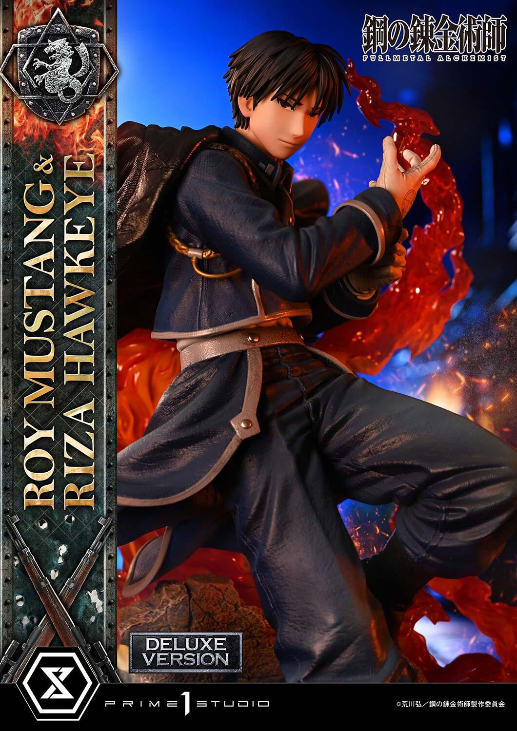 Hagane no Renkinjutsushi Fullmetal Alchemist - Black Hayate - Riza Hawkeye - Roy Mustang - Concept Masterline (CMFMA-02DXS) - 1/6 - DX Bonus Version (Prime 1 Studio) photo 12
