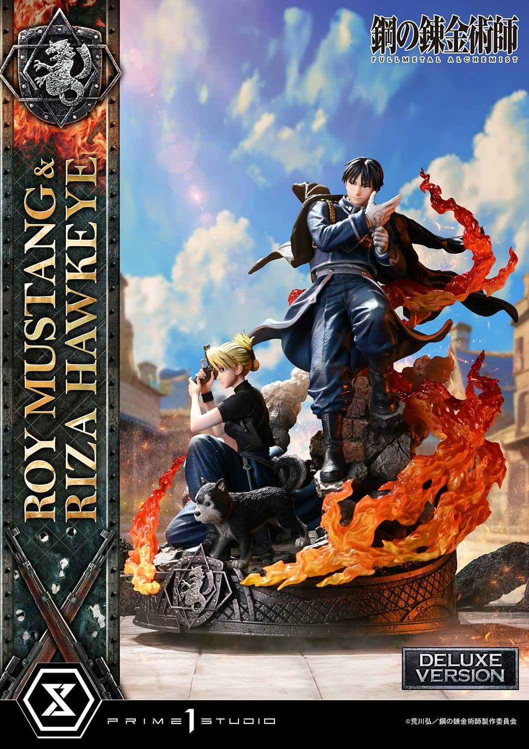 Hagane no Renkinjutsushi Fullmetal Alchemist - Black Hayate - Riza Hawkeye - Roy Mustang - Concept Masterline (CMFMA-02DXS) - 1/6 - DX Bonus Version (Prime 1 Studio) photo 18
