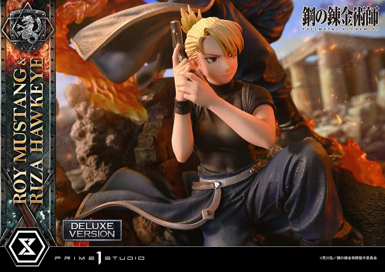 Hagane no Renkinjutsushi Fullmetal Alchemist - Black Hayate - Riza Hawkeye - Roy Mustang - Concept Masterline (CMFMA-02DXS) - 1/6 - DX Bonus Version (Prime 1 Studio) photo 21
