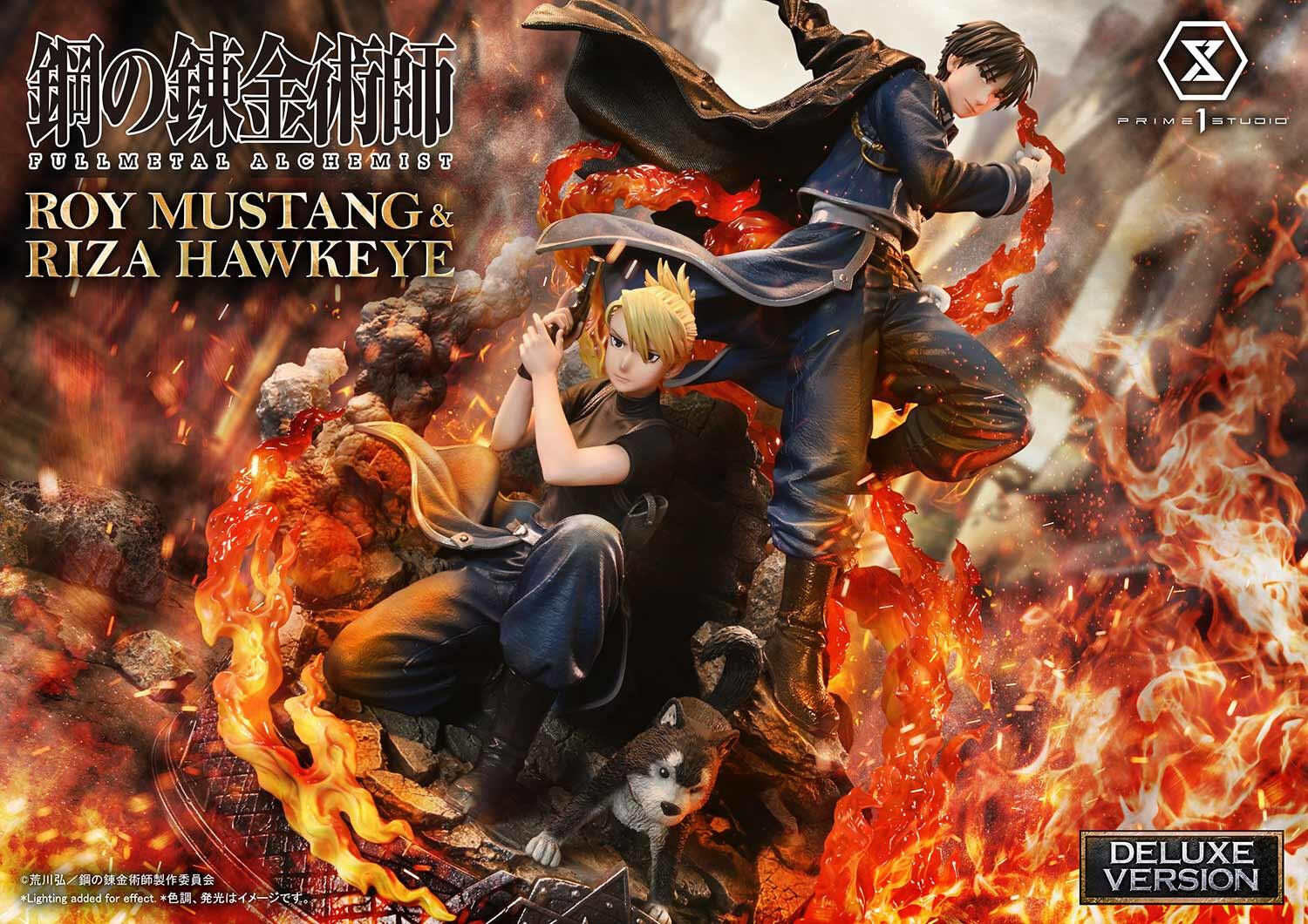 Hagane no Renkinjutsushi Fullmetal Alchemist - Black Hayate - Riza Hawkeye - Roy Mustang - Concept Masterline (CMFMA-02DXS) - 1/6 - DX Bonus Version (Prime 1 Studio) photo 24
