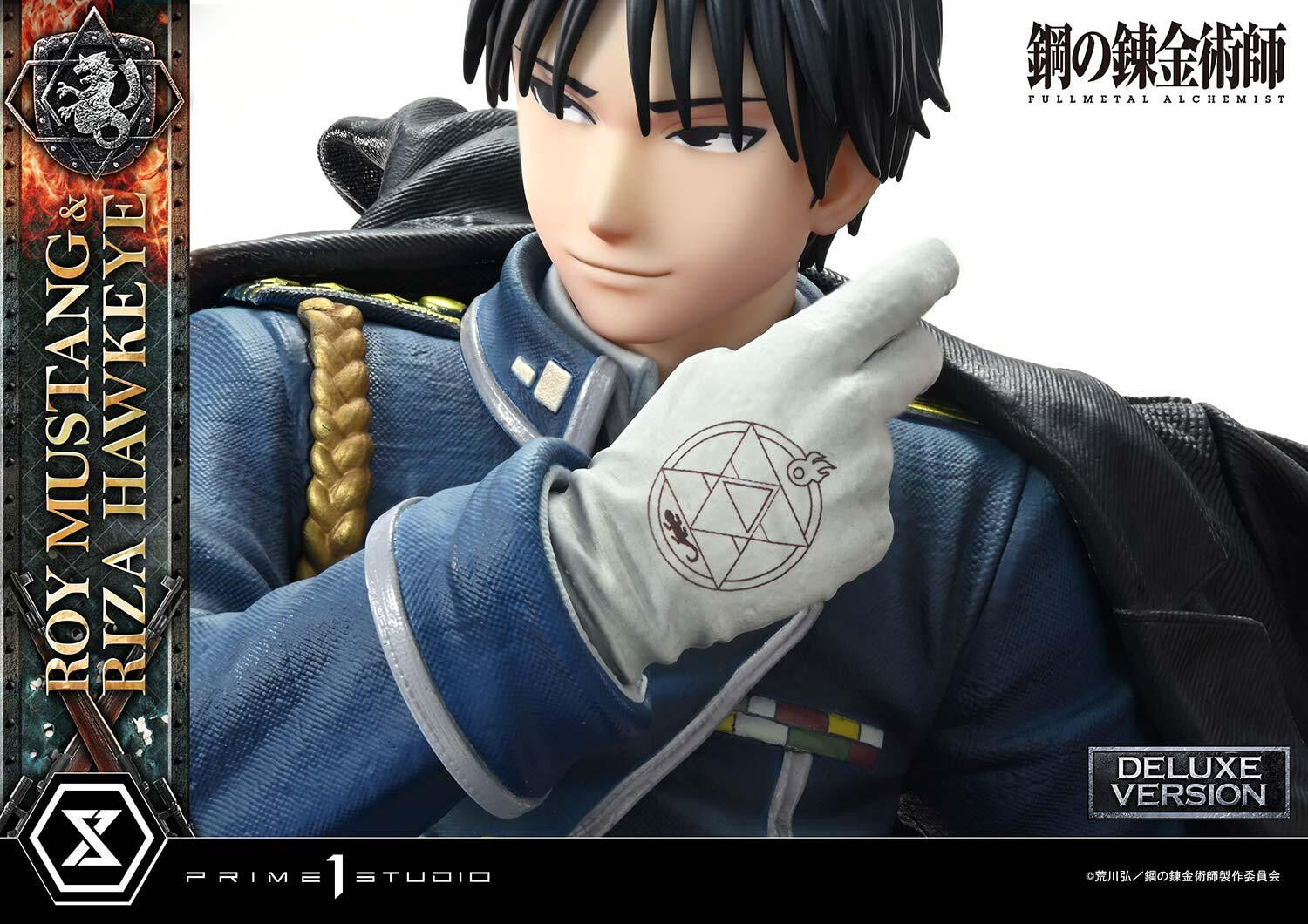 Hagane no Renkinjutsushi Fullmetal Alchemist - Black Hayate - Riza Hawkeye - Roy Mustang - Concept Masterline (CMFMA-02DXS) - 1/6 - DX Bonus Version (Prime 1 Studio) photo 26