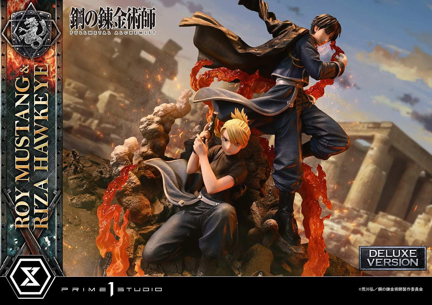 Hagane no Renkinjutsushi Fullmetal Alchemist - Black Hayate - Riza Hawkeye - Roy Mustang - Concept Masterline (CMFMA-02DXS) - 1/6 - DX Bonus Version (Prime 1 Studio) photo 46