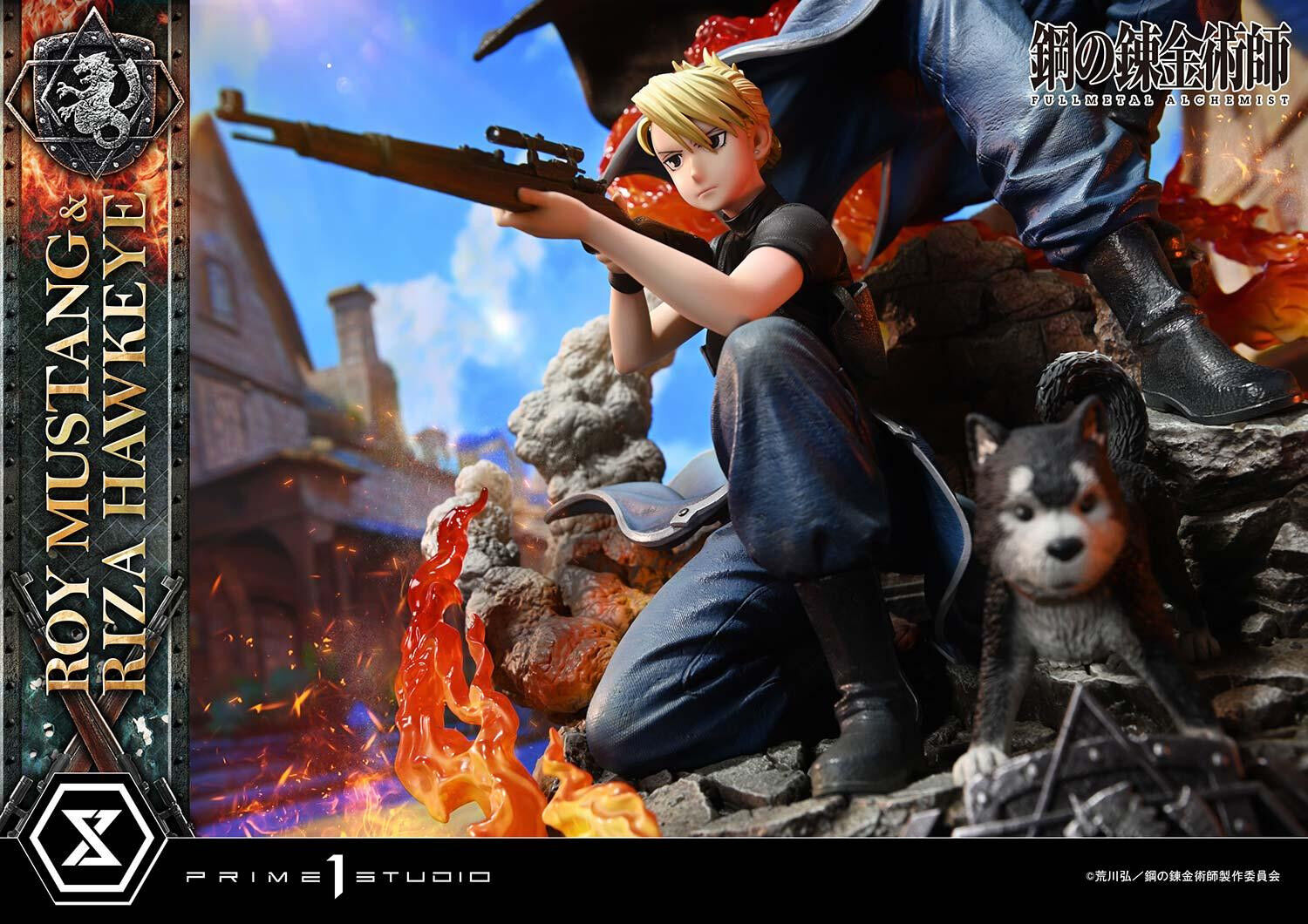 Hagane no Renkinjutsushi Fullmetal Alchemist - Black Hayate - Riza Hawkeye - Roy Mustang - Concept Masterline (CMFMA-02DXS) - 1/6 - DX Bonus Version (Prime 1 Studio) photo 73