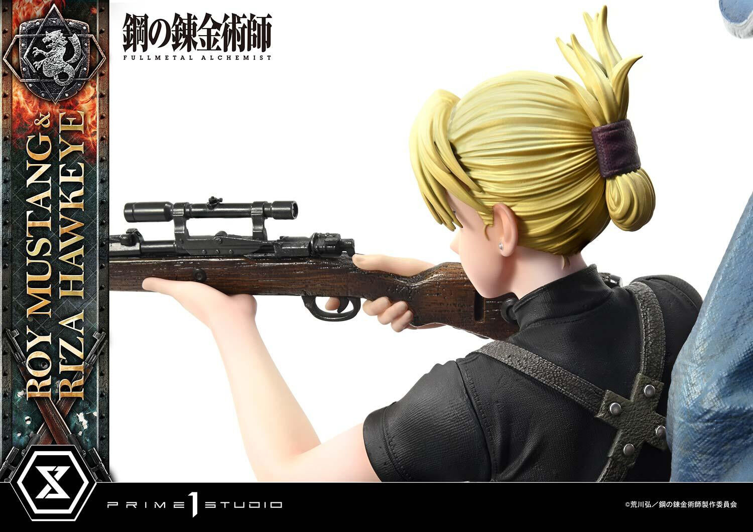 Hagane no Renkinjutsushi Fullmetal Alchemist - Black Hayate - Riza Hawkeye - Roy Mustang - Concept Masterline (CMFMA-02DXS) - 1/6 - DX Bonus Version (Prime 1 Studio) photo 76