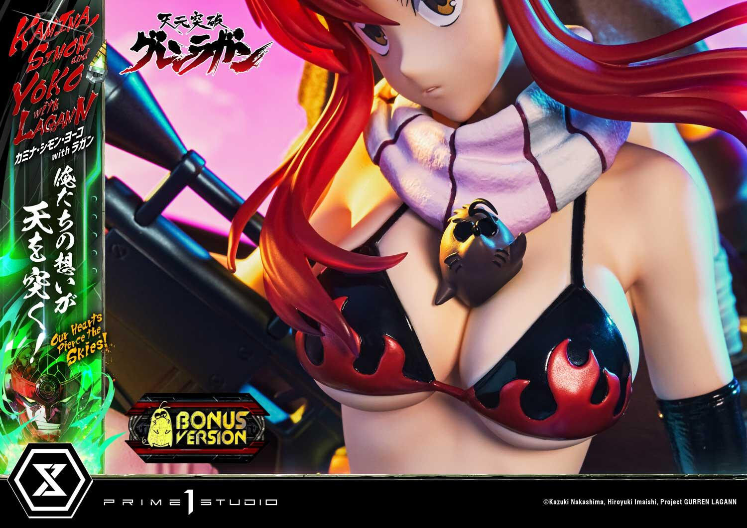 Tengen Toppa Gurren-Lagann - Boota - Kamina - Lagann - Simon - Yoko Littner - Ultimate Premium Masterline  (UPMGL-01DXS) - 1/4 - DX Bonus Version (Prime 1 Studio) photo 19
