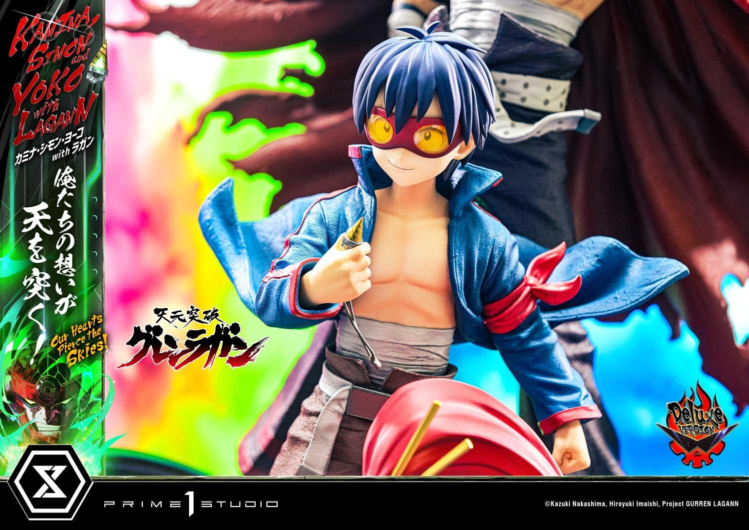 Tengen Toppa Gurren-Lagann - Boota - Kamina - Lagann - Simon - Yoko Littner - Ultimate Premium Masterline  (UPMGL-01DXS) - 1/4 - DX Bonus Version (Prime 1 Studio) photo 24