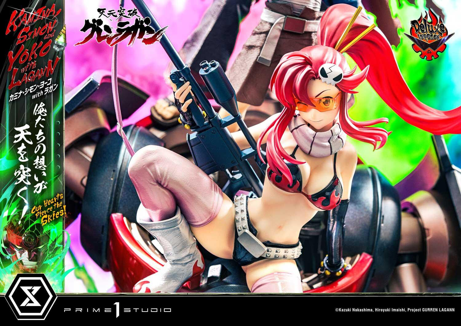 Tengen Toppa Gurren-Lagann - Boota - Kamina - Lagann - Simon - Yoko Littner - Ultimate Premium Masterline  (UPMGL-01DXS) - 1/4 - DX Bonus Version (Prime 1 Studio) photo 25