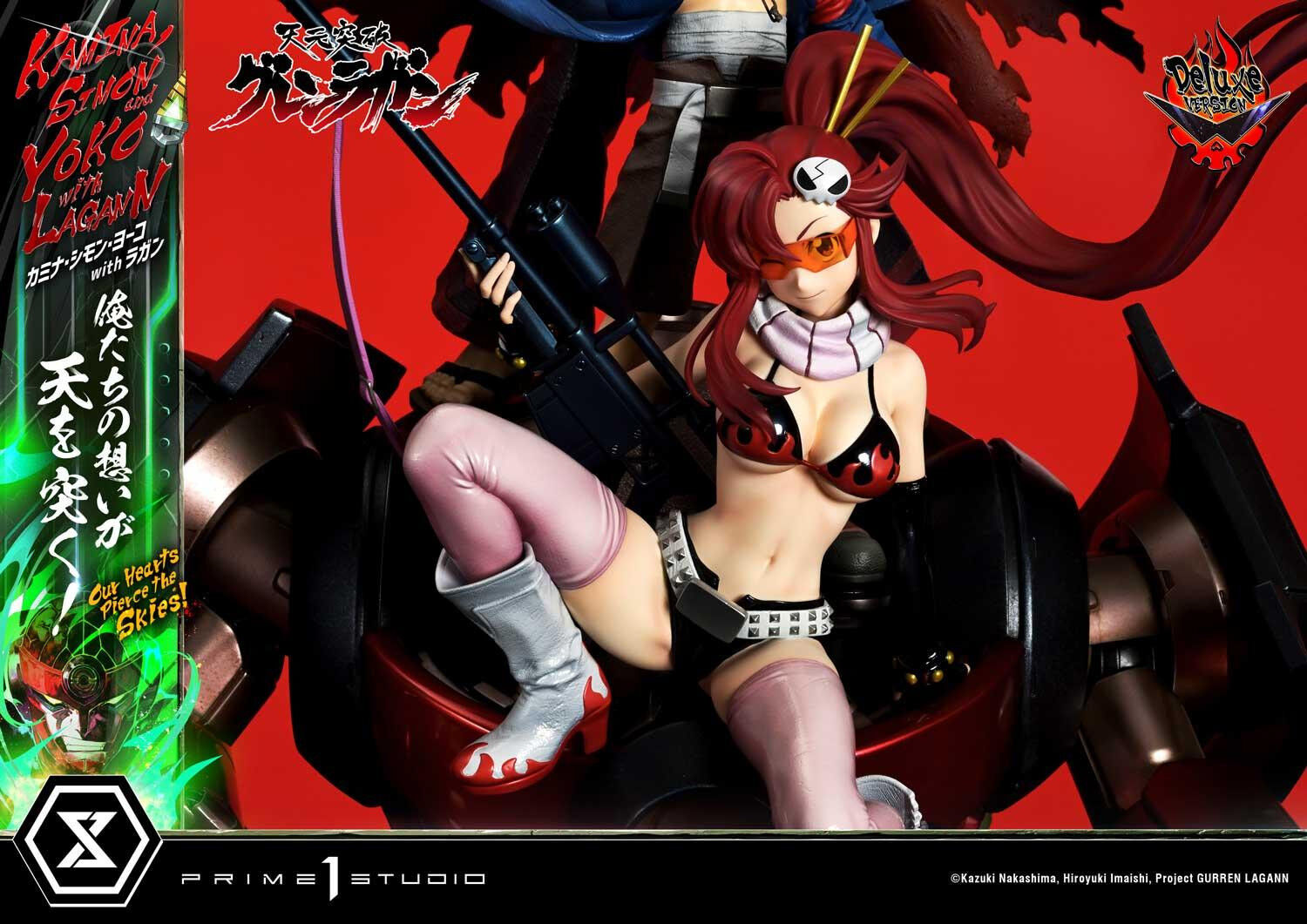 Tengen Toppa Gurren-Lagann - Boota - Kamina - Lagann - Simon - Yoko Littner - Ultimate Premium Masterline  (UPMGL-01DXS) - 1/4 - DX Bonus Version (Prime 1 Studio) photo 51