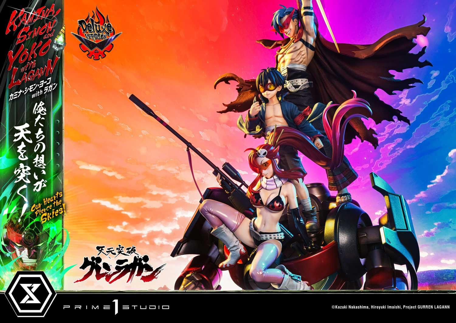 Tengen Toppa Gurren-Lagann - Boota - Kamina - Lagann - Simon - Yoko Littner - Ultimate Premium Masterline  (UPMGL-01DXS) - 1/4 - DX Bonus Version (Prime 1 Studio) photo 57