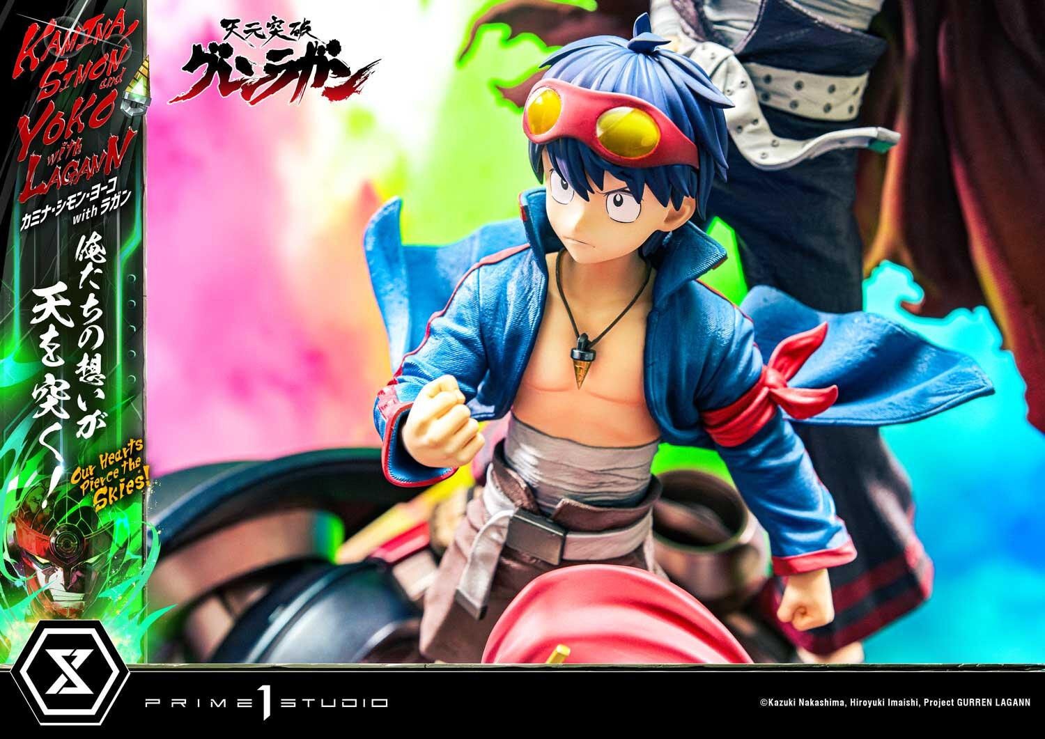 Tengen Toppa Gurren-Lagann - Boota - Kamina - Lagann - Simon - Yoko Littner - Ultimate Premium Masterline  (UPMGL-01DXS) - 1/4 - DX Bonus Version (Prime 1 Studio) photo 77