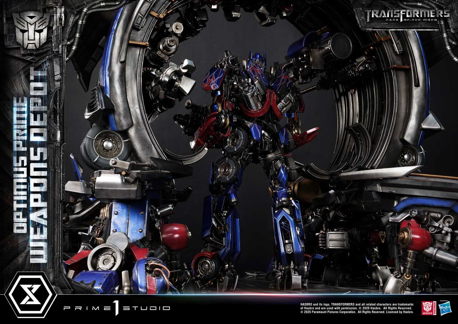 Transformers: Dark of the Moon - Convoy - Museum Masterline Series  (MMTFM-38) - Weapons Depot (Prime 1 Studio)