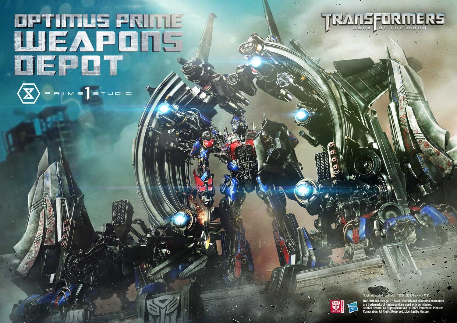 Transformers: Dark of the Moon - Convoy - Museum Masterline Series (MMTFM-38) - Weapons Depot (Prime 1 Studio) photo 2
