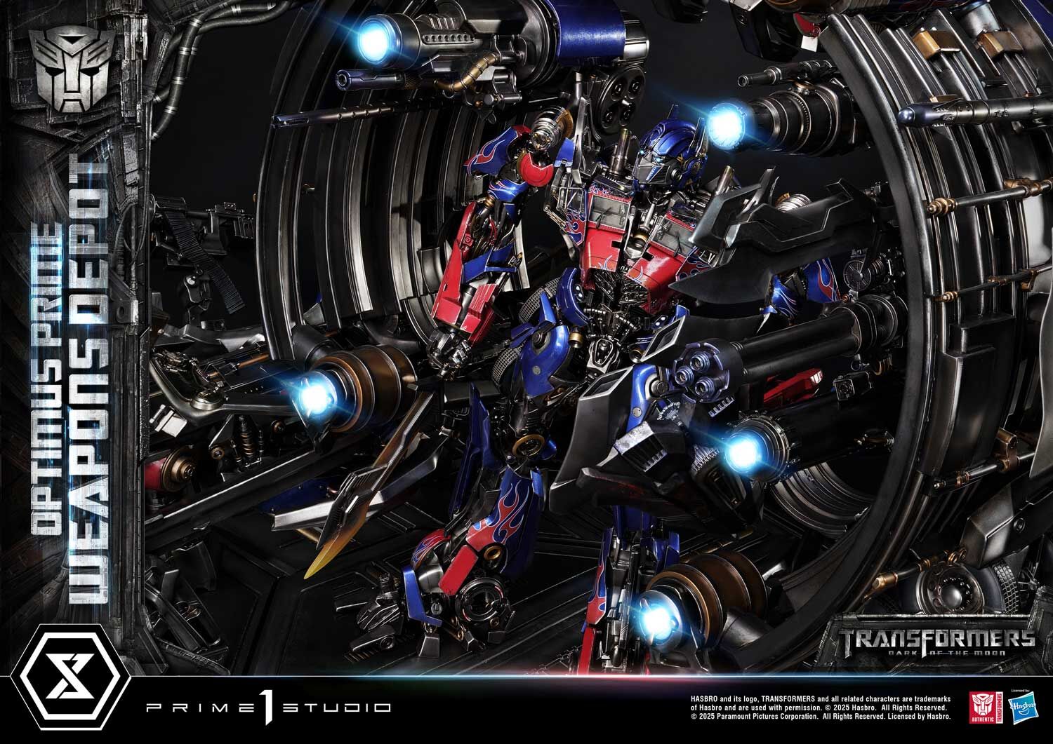 Transformers: Dark of the Moon - Convoy - Museum Masterline Series (MMTFM-38) - Weapons Depot (Prime 1 Studio) photo 4