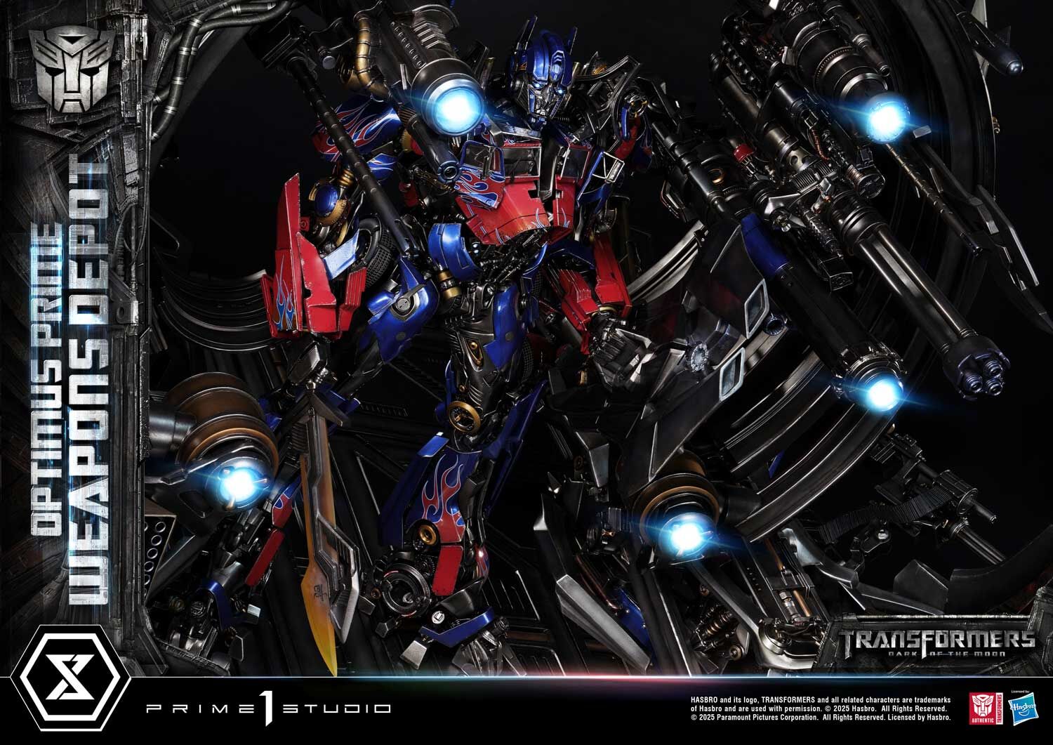 Transformers: Dark of the Moon - Convoy - Museum Masterline Series (MMTFM-38) - Weapons Depot (Prime 1 Studio) photo 7