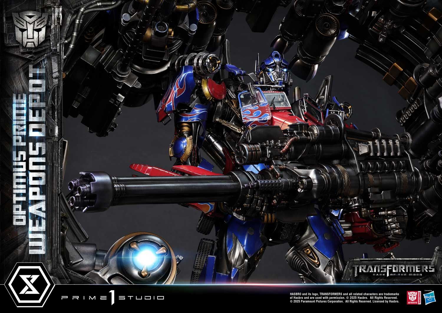 Transformers: Dark of the Moon - Convoy - Museum Masterline Series (MMTFM-38) - Weapons Depot (Prime 1 Studio) photo 15