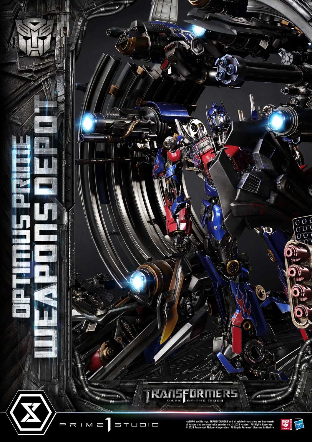 Transformers: Dark of the Moon - Convoy - Museum Masterline Series (MMTFM-38) - Weapons Depot (Prime 1 Studio) photo 23