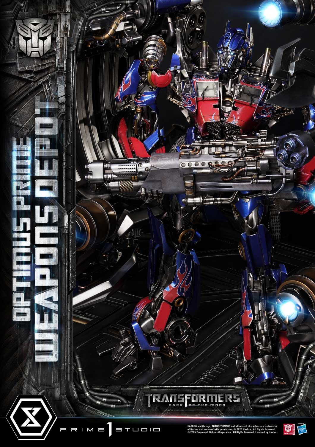 Transformers: Dark of the Moon - Convoy - Museum Masterline Series (MMTFM-38) - Weapons Depot (Prime 1 Studio) photo 27