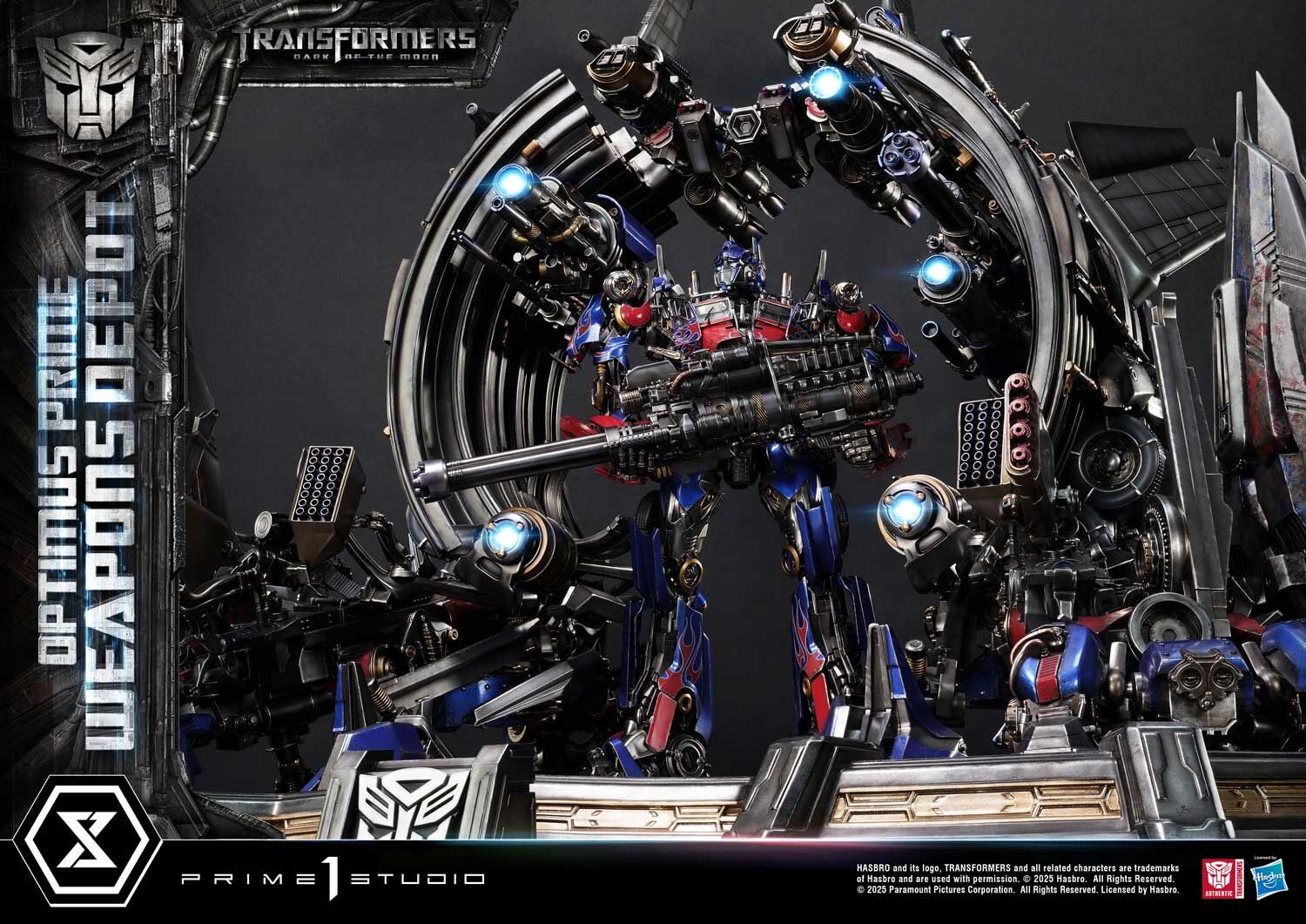 Transformers: Dark of the Moon - Convoy - Museum Masterline Series (MMTFM-38) - Weapons Depot (Prime 1 Studio) photo 29