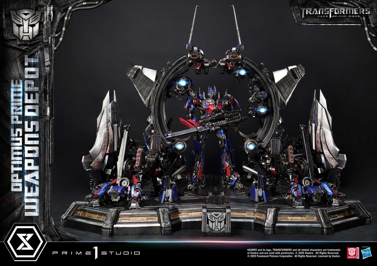 Transformers: Dark of the Moon - Convoy - Museum Masterline Series (MMTFM-38) - Weapons Depot (Prime 1 Studio) photo 32