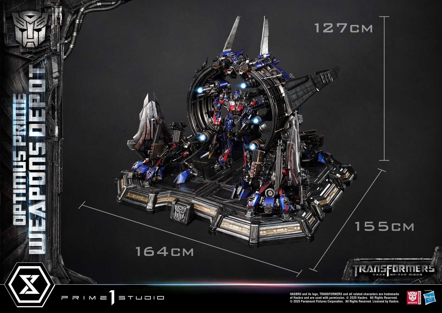 Transformers: Dark of the Moon - Convoy - Museum Masterline Series (MMTFM-38) - Weapons Depot (Prime 1 Studio) photo 46