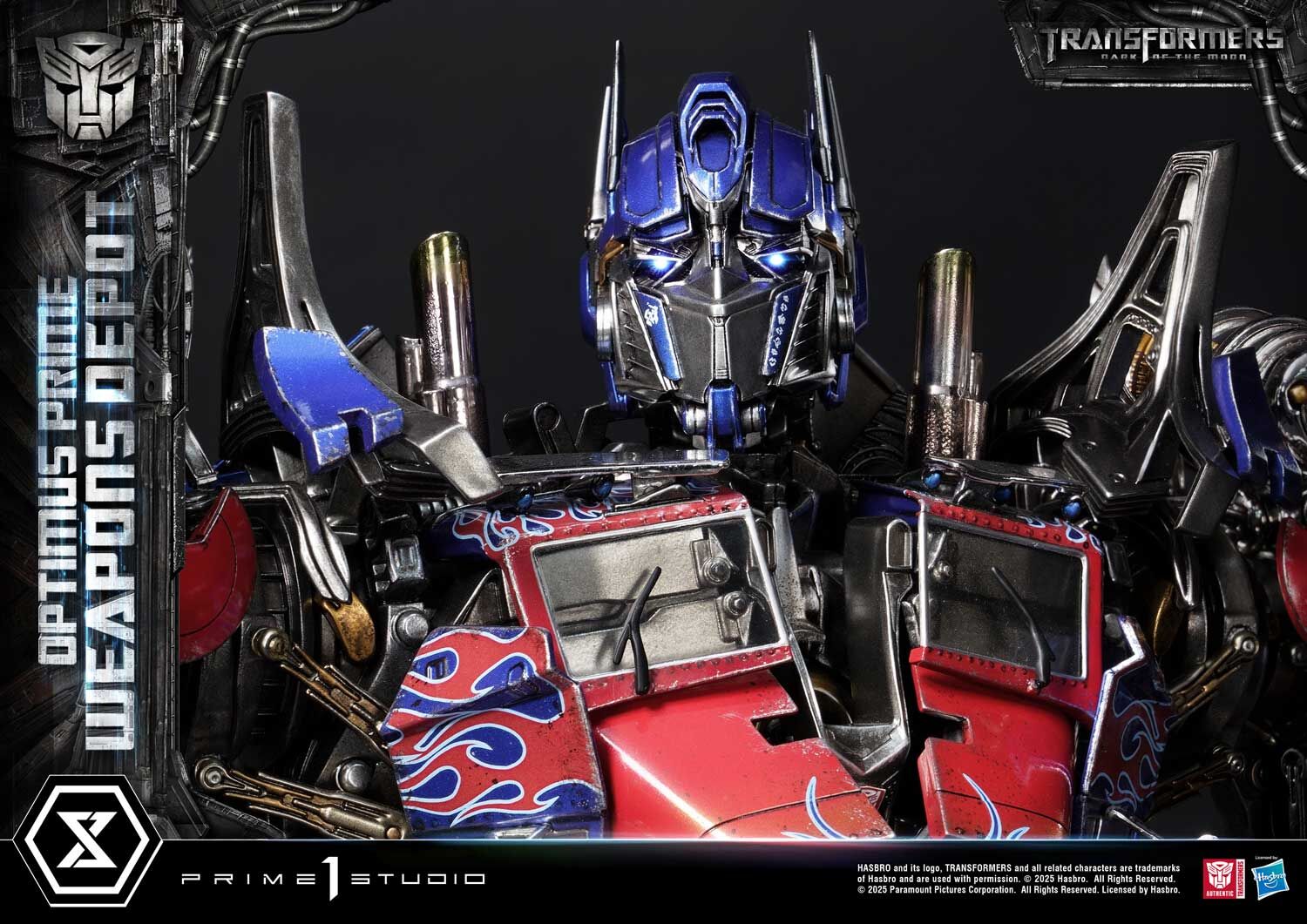 Transformers: Dark of the Moon - Convoy - Museum Masterline Series (MMTFM-38) - Weapons Depot (Prime 1 Studio) photo 49