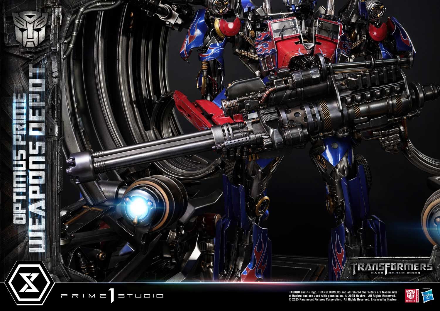 Transformers: Dark of the Moon - Convoy - Museum Masterline Series (MMTFM-38) - Weapons Depot (Prime 1 Studio) photo 52