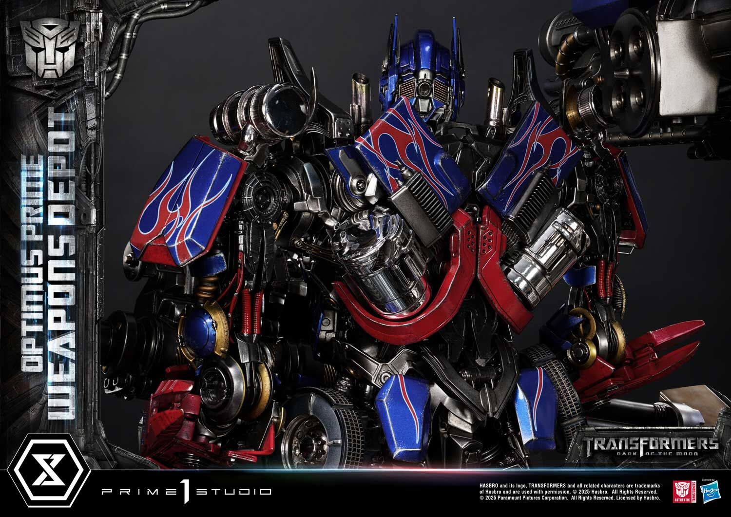 Transformers: Dark of the Moon - Convoy - Museum Masterline Series (MMTFM-38) - Weapons Depot (Prime 1 Studio) photo 56