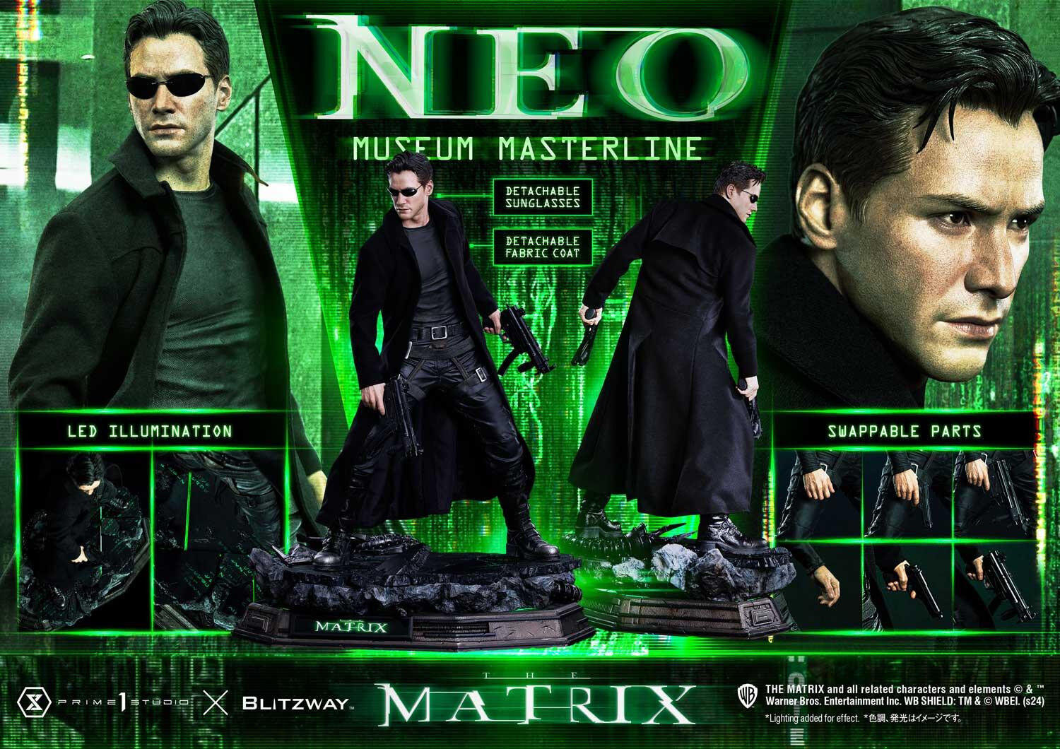 The Matrix - Neo - Museum Masterline Series (MMMAT-01) - 1/3 (Blitzway, Prime 1 Studio) photo 59
