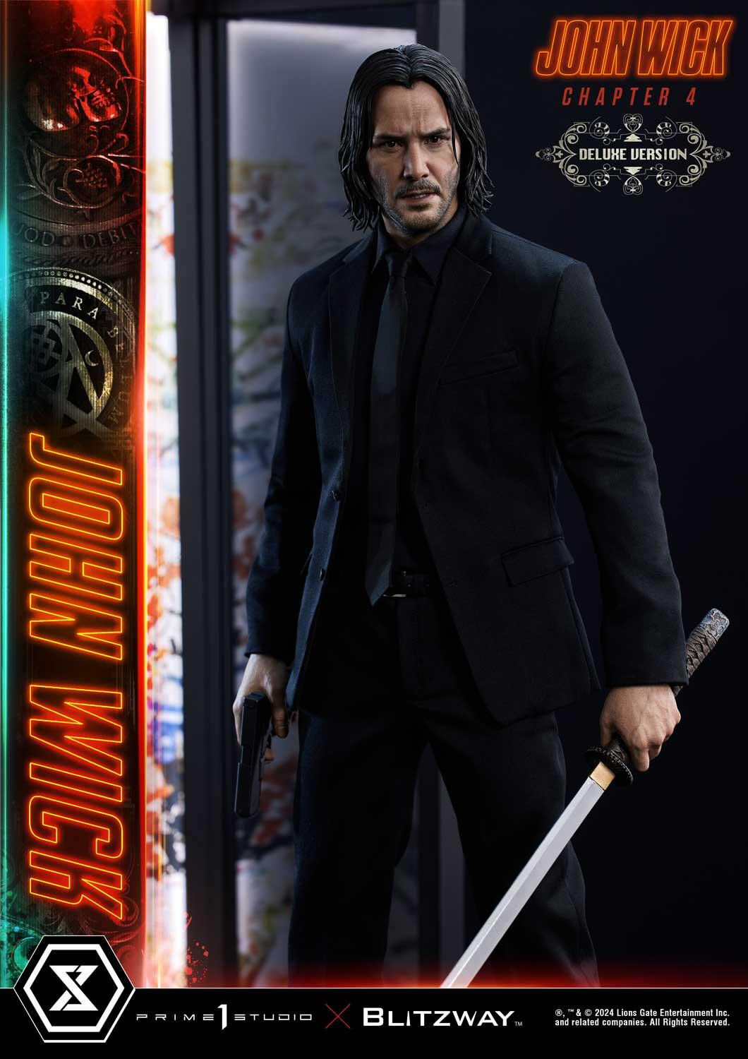 John Wick: Chapter 4 - John Wick - Premium Masterline  (PMJWK-01DX) - 1/4 - DX Version (Blitzway, Prime 1 Studio) photo 19