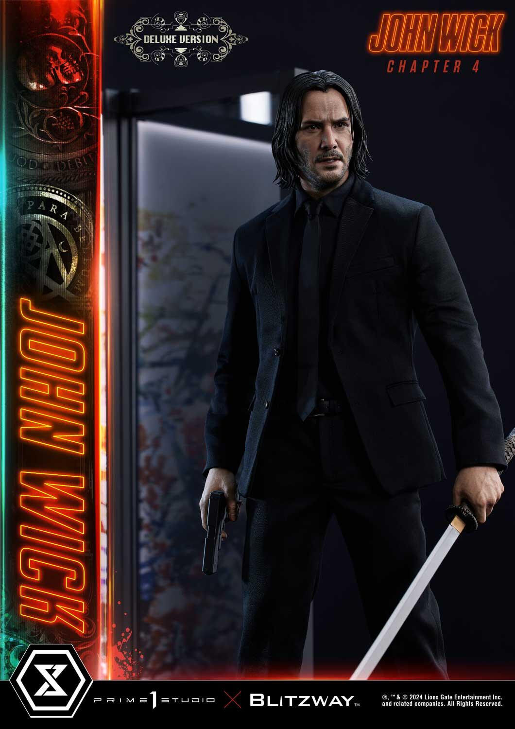John Wick: Chapter 4 - John Wick - Premium Masterline  (PMJWK-01DX) - 1/4 - DX Version (Blitzway, Prime 1 Studio) photo 30