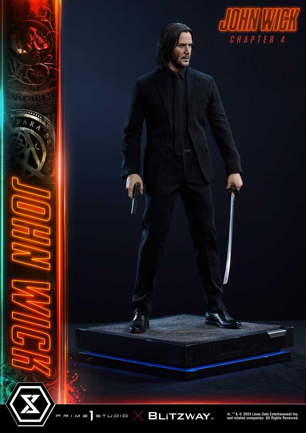 John Wick: Chapter 4 - John Wick - Premium Masterline  (PMJWK-01DX) - 1/4 - DX Version (Blitzway, Prime 1 Studio) photo 40