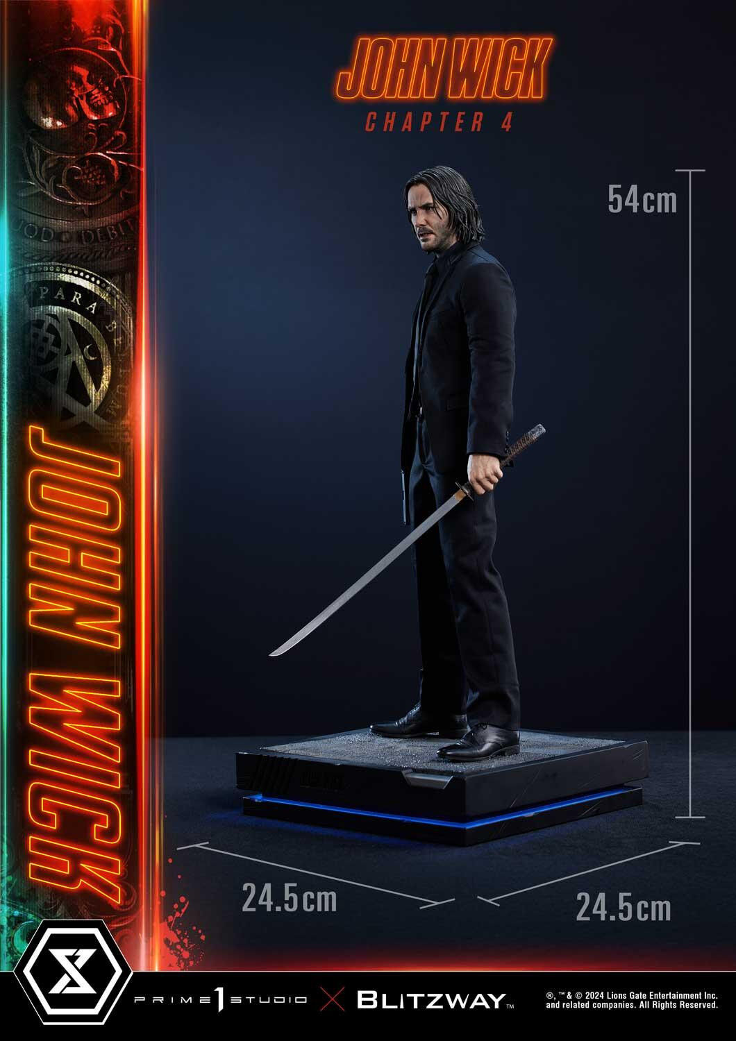 John Wick: Chapter 4 - John Wick - Premium Masterline  (PMJWK-01DX) - 1/4 - DX Version (Blitzway, Prime 1 Studio) photo 47