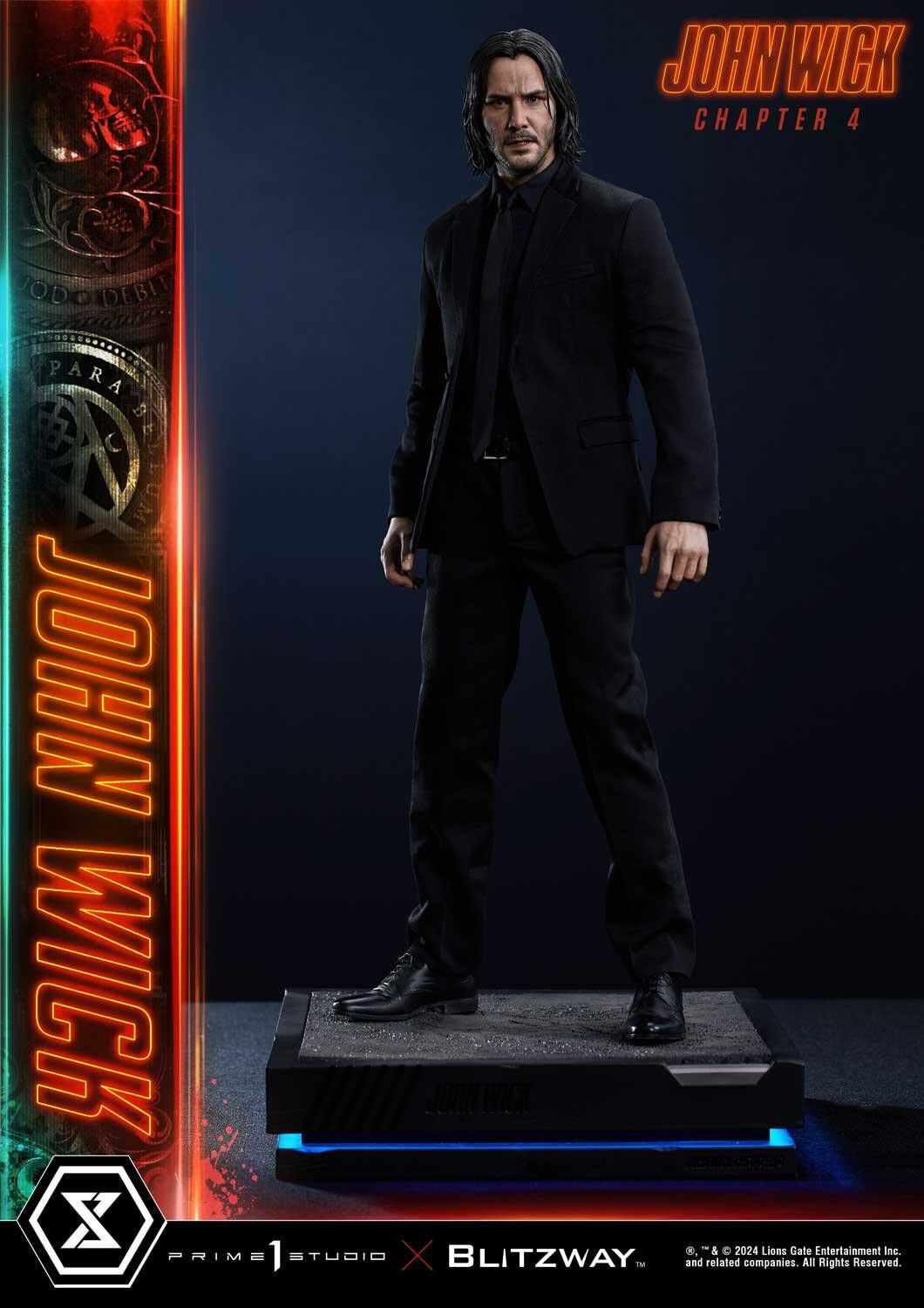 John Wick: Chapter 4 - John Wick - Premium Masterline  (PMJWK-01DX) - 1/4 - DX Version (Blitzway, Prime 1 Studio) photo 49