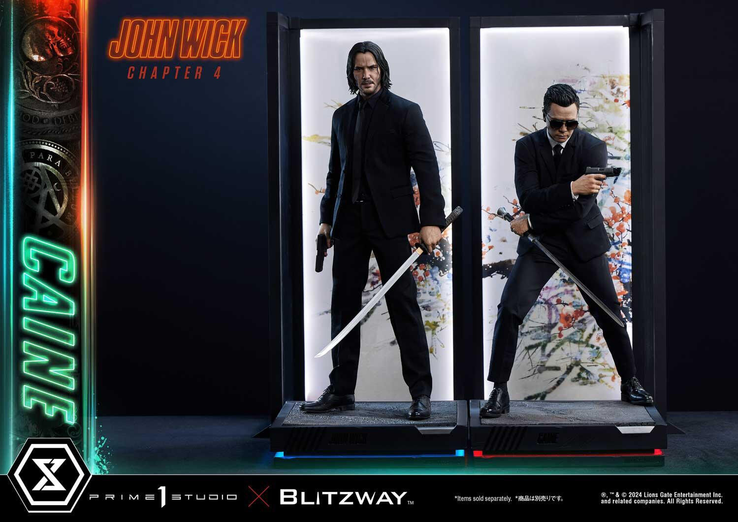 John Wick: Chapter 4 - Caine - Premium Masterline (PMJWK-02DX) - 1/4 - DX Version (Blitzway, Prime 1 Studio) photo 2