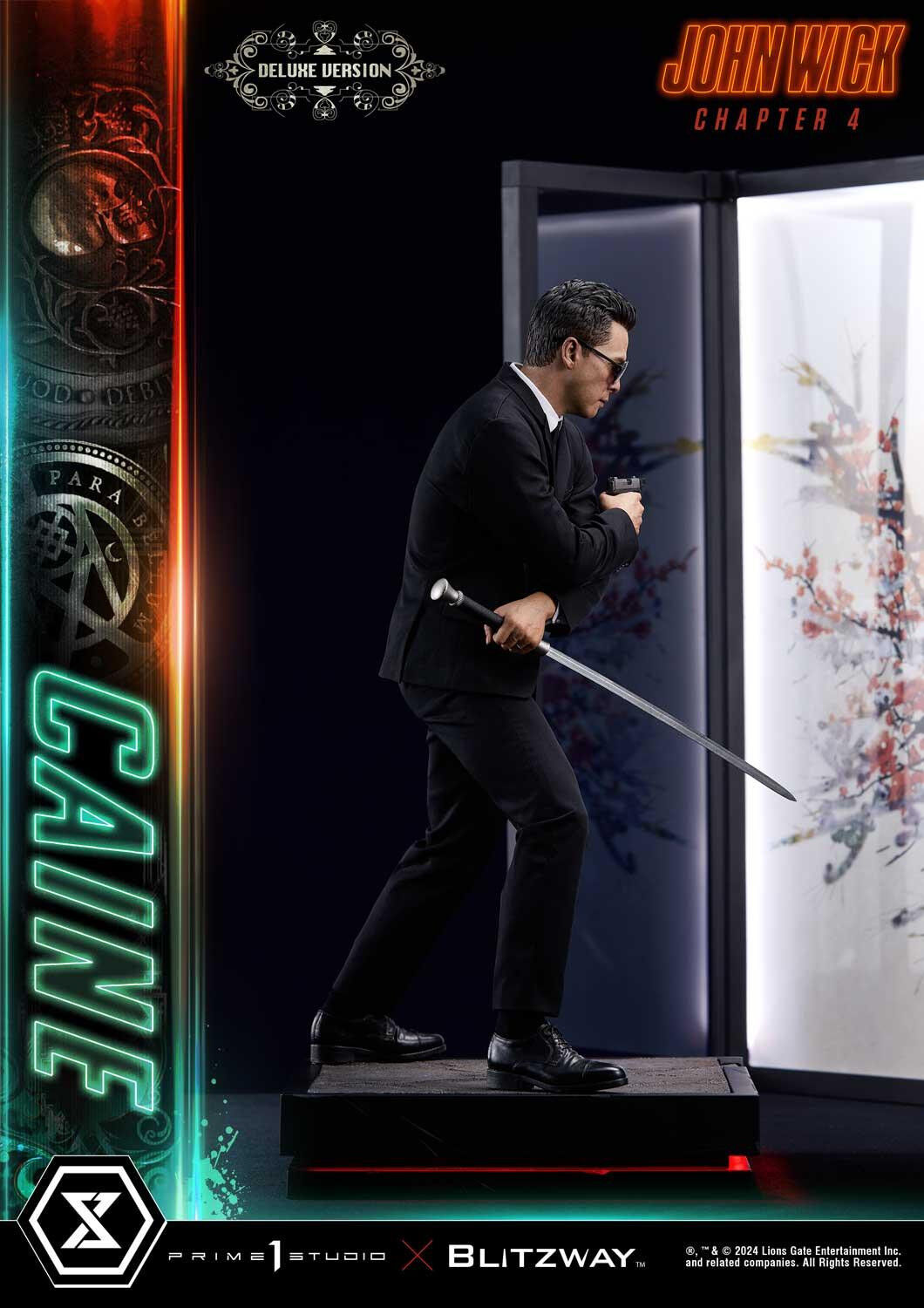 John Wick: Chapter 4 - Caine - Premium Masterline (PMJWK-02DX) - 1/4 - DX Version (Blitzway, Prime 1 Studio) photo 13