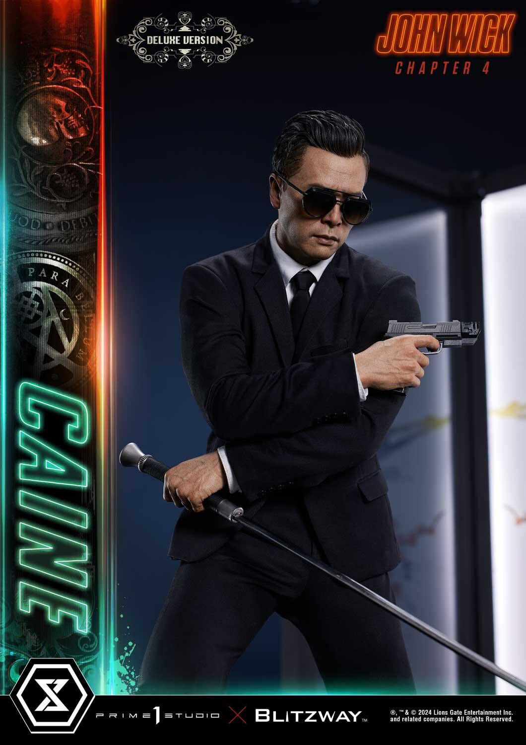 John Wick: Chapter 4 - Caine - Premium Masterline (PMJWK-02DX) - 1/4 - DX Version (Blitzway, Prime 1 Studio) photo 25