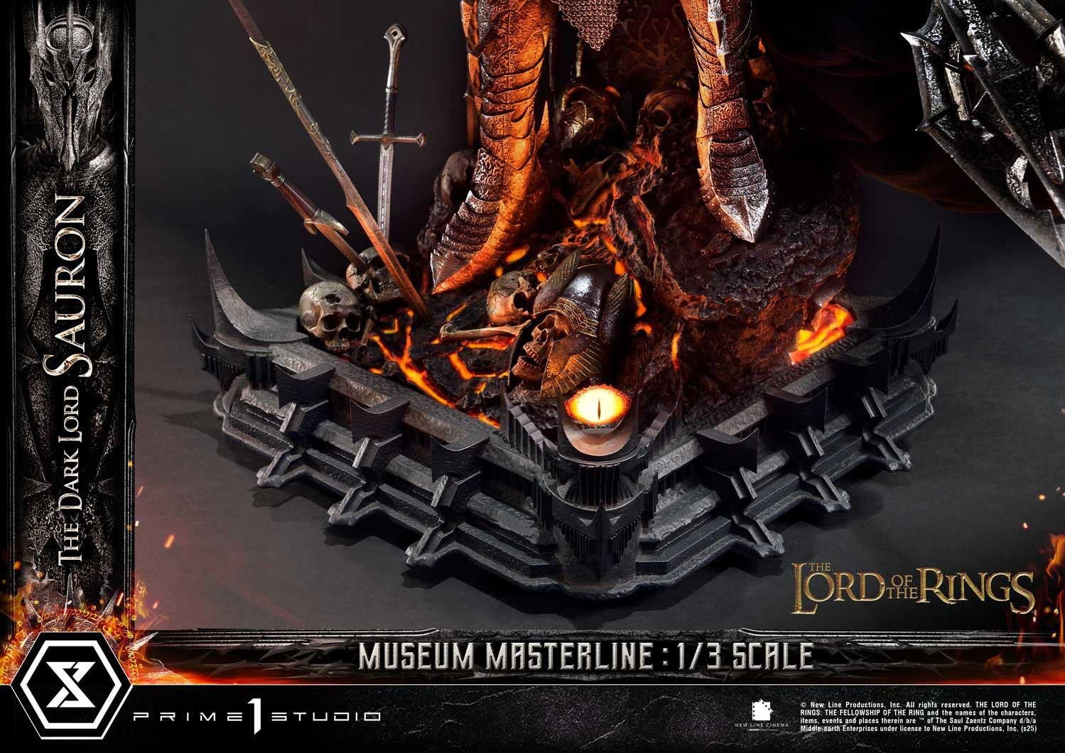 The Lord of the Rings: The Fellowship of the Ring - Sauron - Museum Masterline Series (MMLOTR-01) - 1/3 (Prime 1 Studio) photo 5