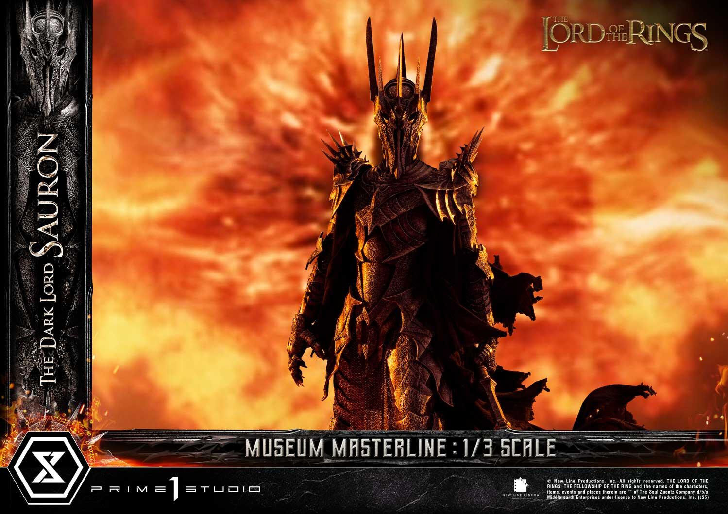 The Lord of the Rings: The Fellowship of the Ring - Sauron - Museum Masterline Series (MMLOTR-01) - 1/3 (Prime 1 Studio) photo 7
