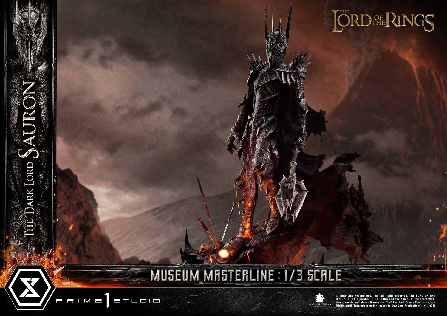 The Lord of the Rings: The Fellowship of the Ring - Sauron - Museum Masterline Series (MMLOTR-01) - 1/3 (Prime 1 Studio) photo 21