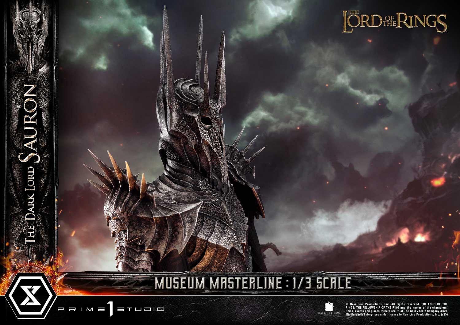 The Lord of the Rings: The Fellowship of the Ring - Sauron - Museum Masterline Series (MMLOTR-01) - 1/3 (Prime 1 Studio) photo 23