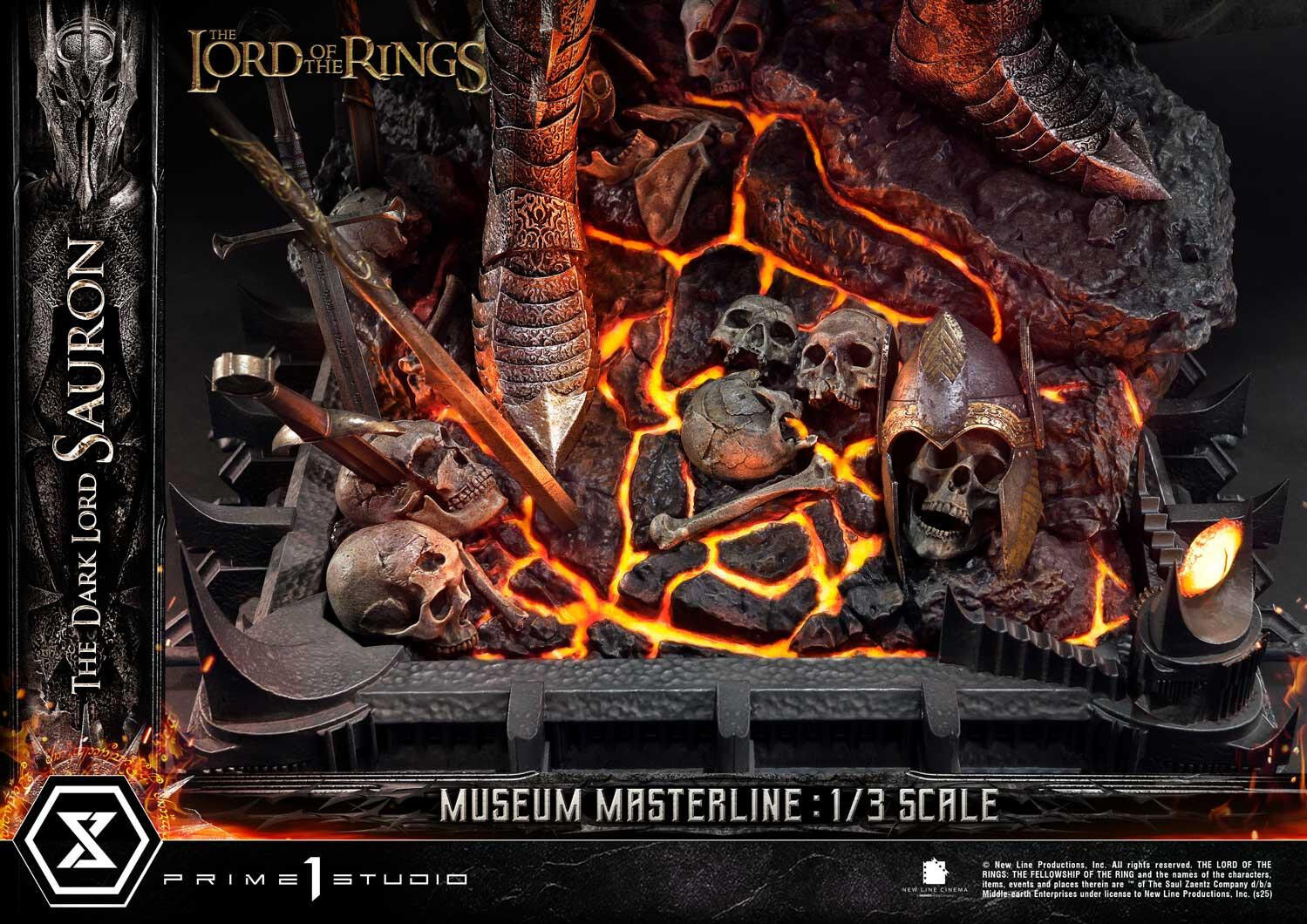 The Lord of the Rings: The Fellowship of the Ring - Sauron - Museum Masterline Series (MMLOTR-01) - 1/3 (Prime 1 Studio) photo 26
