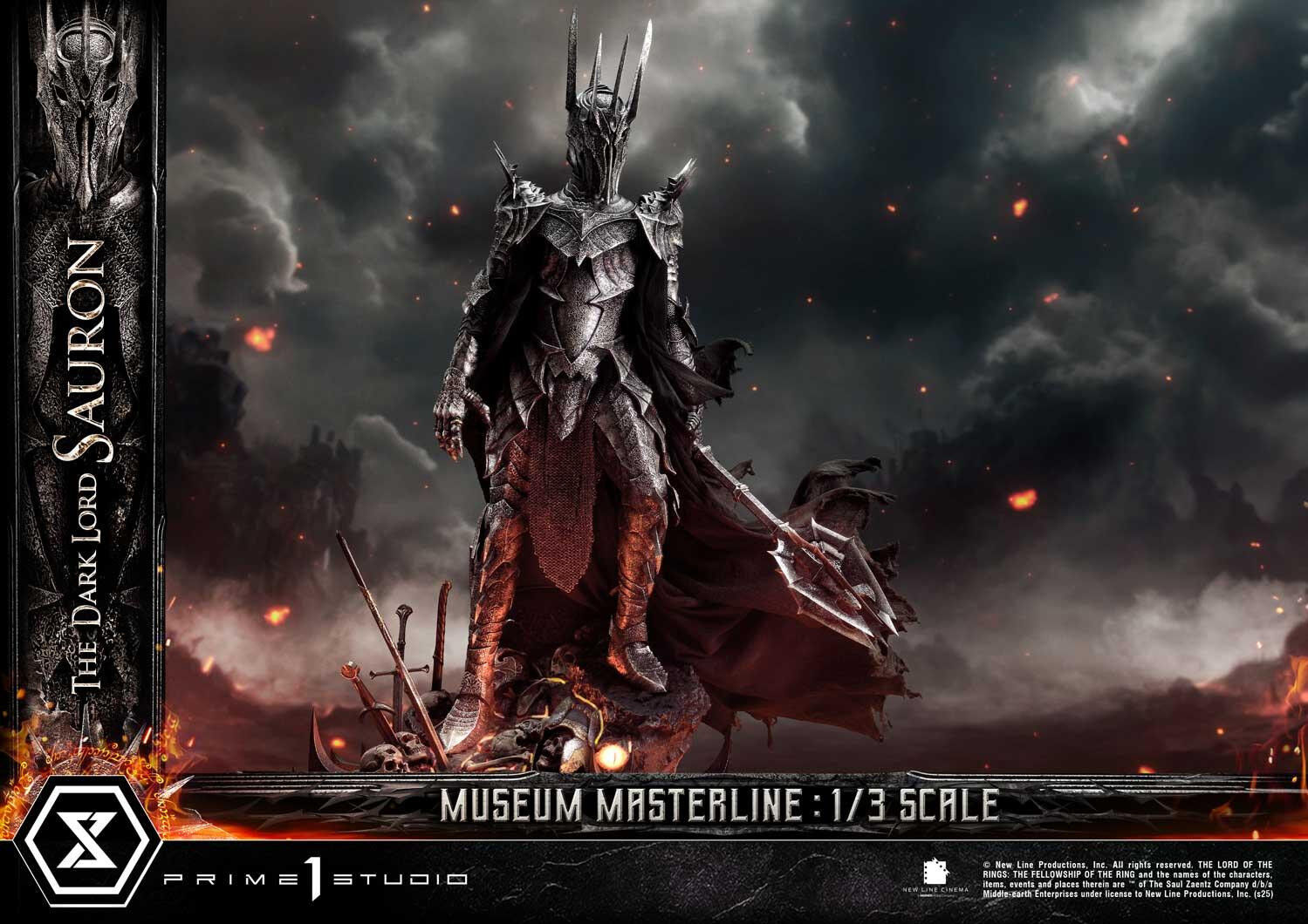 The Lord of the Rings: The Fellowship of the Ring - Sauron - Museum Masterline Series (MMLOTR-01) - 1/3 (Prime 1 Studio) photo 37